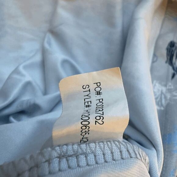 Huk Men's Performance KC Pursuit Printed Polo Shirt Marolina Blue Size XXXL - Picture 4 of 6